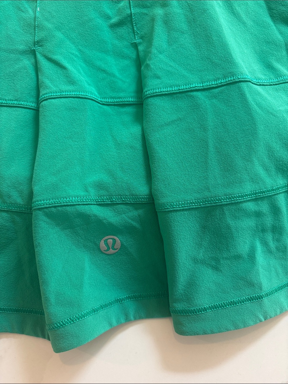lululemon Pace-Rival Emerald Green Mid/Rise Skirt - Picture 3 of 5